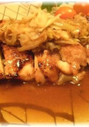 鶏肉のみょうがジンジャーソース-レシピのメイン写真
