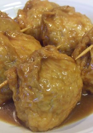 ★肉詰め巾着のカレー煮★-レシピのメイン写真