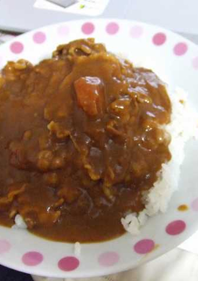 ﾄﾏﾄと豚ﾊﾞﾗのｶﾚｰ-レシピのメイン写真