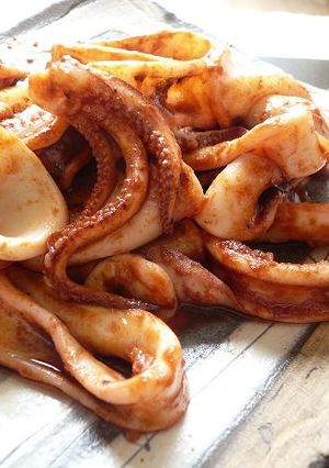 するめいかのコチュジャン炒め。-レシピのメイン写真