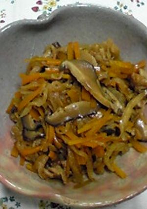 切り干し大根の煮物-レシピのメイン写真