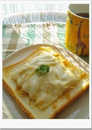 きんぴらごぼうのトースト-レシピのメイン写真