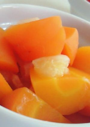 炊飯器で人参のはちみつレモン煮とゼリー-レシピのメイン写真
