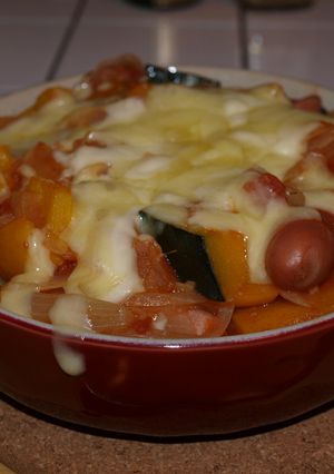 野菜中心！！ヘルシーなトマトパングラタン-レシピのメイン写真