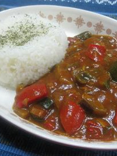 とろける野菜☆カポナータカレー-レシピのメイン写真