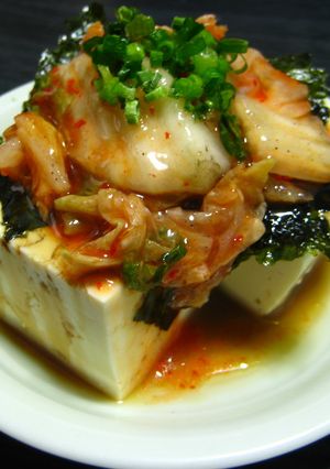 キムチ冷奴-レシピのメイン写真