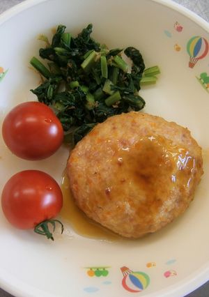 【幼児食】豆腐のつくね焼き-レシピのメイン写真