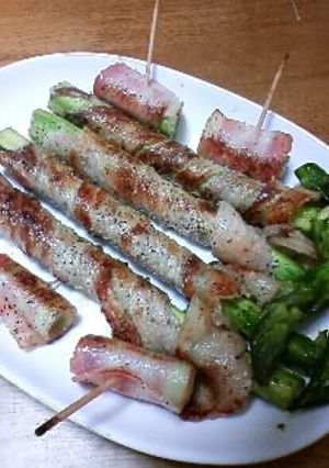 豚肉巻きアスパラ＆アスパラベーコン-レシピのメイン写真
