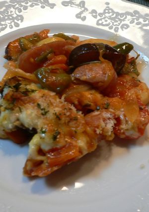 野菜たっぷり☆ソーセージのチーズ焼き-レシピのメイン写真