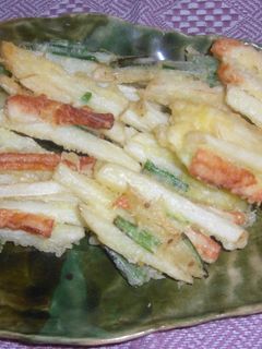 じゃが芋とお肉でかき揚げ-レシピのメイン写真
