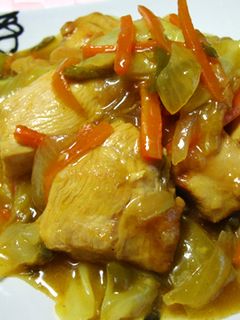 野菜たっぷり&鶏胸肉の炒め煮❤-レシピのメイン写真
