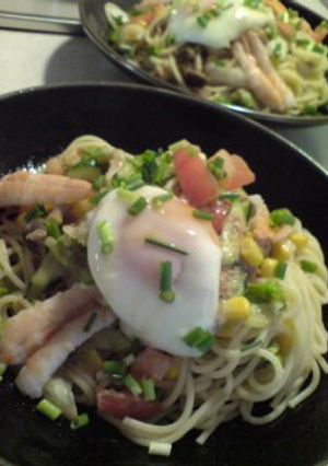 ツナと野菜の冷製パスタ-レシピのメイン写真