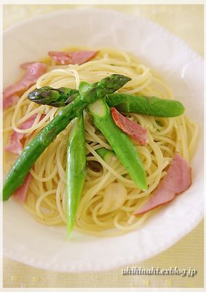 アスパラのペペロンチーノ-レシピのメイン写真