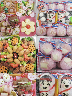 行楽☆可愛いキャラ弁09` 運動会弁当 -レシピのメイン写真