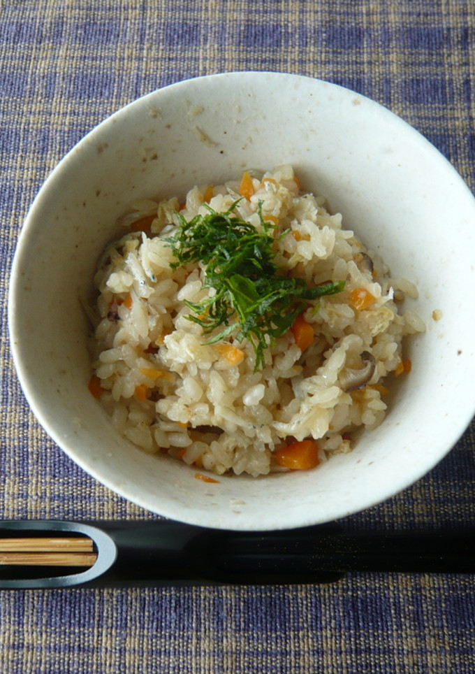もち米なしでむっちり美味しい炊き込み御飯-レシピのメイン写真