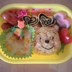 プーさんのお弁当-レシピのメイン写真