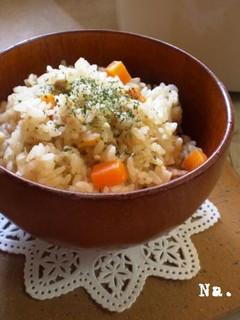 シーチキンと大豆のあっさり炊き込みごはん-レシピのメイン写真