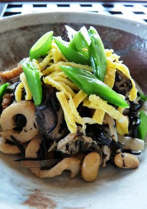 具沢山♪贅沢なひじきの煮物-レシピのメイン写真