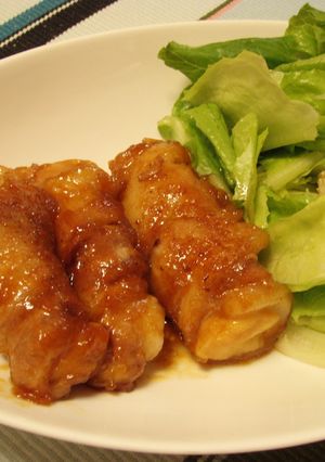 ～お弁当に～高野豆腐の豚肉巻き照り焼き-レシピのメイン写真