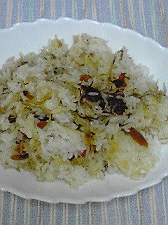 梅としらすの菜っ葉のチャーハン-レシピのメイン写真