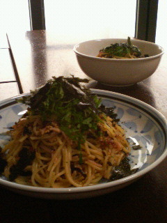 梅とごま昆布のパスタ-レシピのメイン写真
