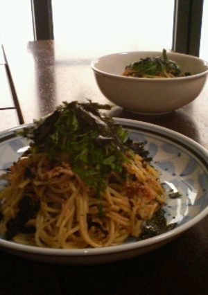 梅とごま昆布のパスタ-レシピのメイン写真