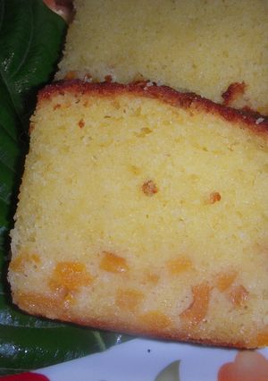 パウンドケーキ１８㎝型（枇杷）-レシピのメイン写真