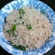 粉末いりこだしでしらたき炒め