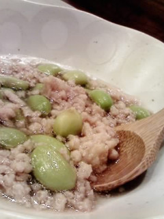 枝豆のあっさりとろ~り鶏あんかけ♪-レシピのメイン写真