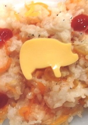 ☆Love離乳食☆残りご飯でしらすピラフ-レシピのメイン写真