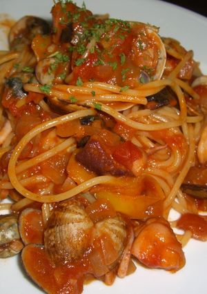 魚介たっぷりのパスタソース★-レシピのメイン写真