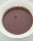 黒豆黒米の豆乳(ドウジャン)浸水なし