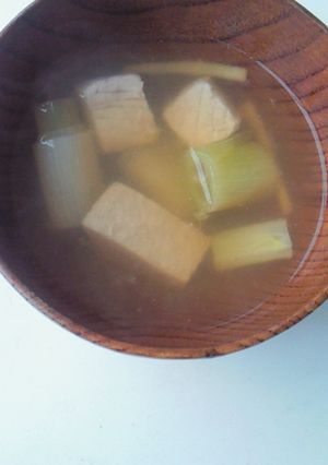 簡単☆マグロすまし汁-レシピのメイン写真