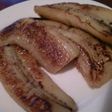 大黒柱の焼きバナナ♪