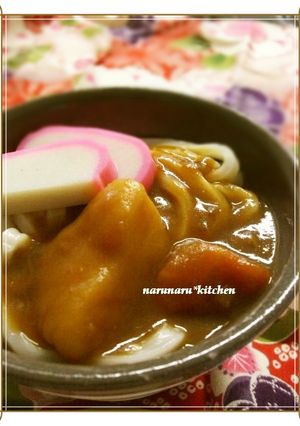 残ったカレーdeカレーうどん♪-レシピのメイン写真