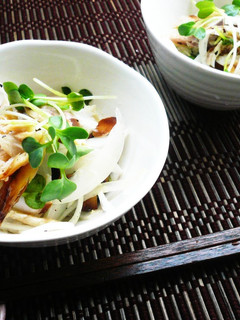 鯵の干物で☆エスニックなサラダ♪-レシピのメイン写真