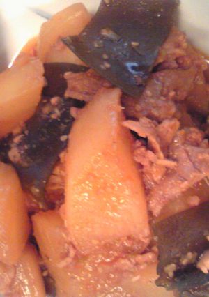 大根と豚肉の韓国風煮物-レシピのメイン写真