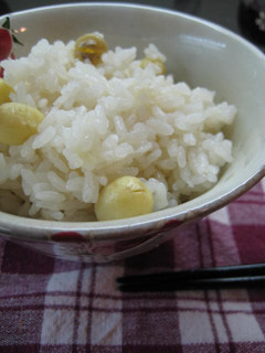 ハスの実ご飯♪-レシピのメイン写真