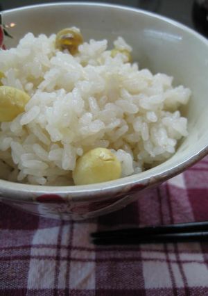 ハスの実ご飯♪-レシピのメイン写真