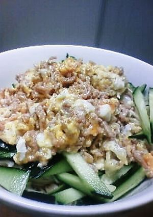 ヤバうま☆コクうま☆油そば（そうめん）-レシピのメイン写真