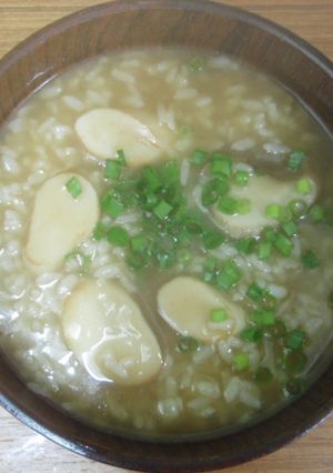 アワビ中華風雑炊　エリンギedition-レシピのメイン写真