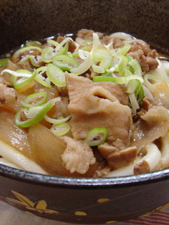 豚丼の残りで簡単☆肉うどん♪-レシピのメイン写真