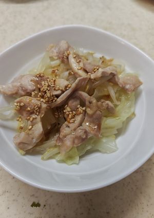 レンジで簡単！鶏肉と野菜の中華ソース-レシピのメイン写真