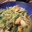 海老と小松菜のカンタン味噌炒め☆