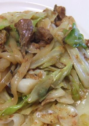 魚缶詰でお手軽うどん、パスタ風な-レシピのメイン写真