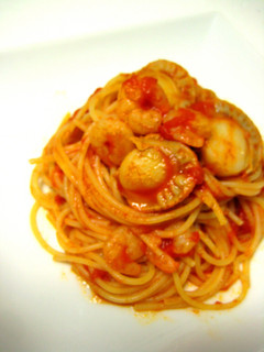 魚介とトマトのパスタ♫ペスカトーレ-レシピのメイン写真