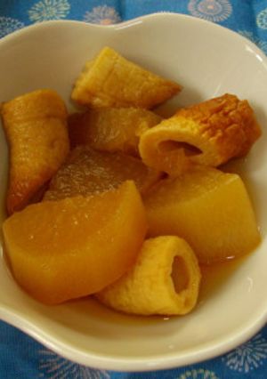 超簡単!大根とちくわの煮物-レシピのメイン写真