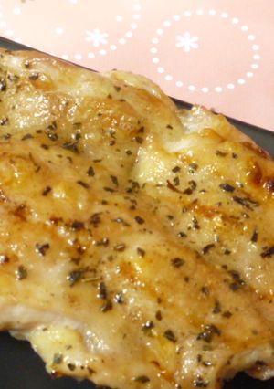 チキンとバジルのパリパリ焼き(*´∇`*)-レシピのメイン写真