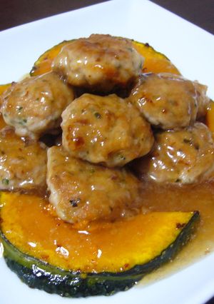 鶏つくねの和風おろしあんかけ-レシピのメイン写真