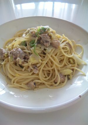 春キャベツと鯖缶で美味しいパスタ-レシピのメイン写真